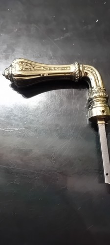 Ancienne poignée porte en - ancienne, de