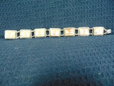 STERLING SILVER 7" CAMEO STYLE