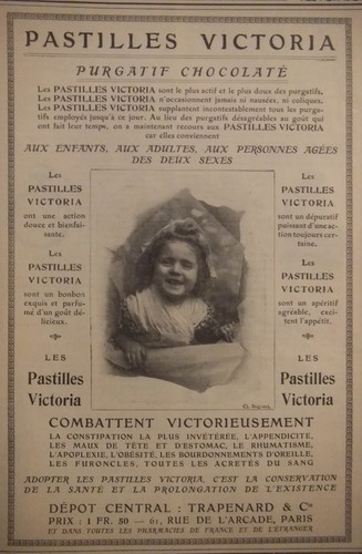 Publicité 1905 pastilles - publicitÉ,