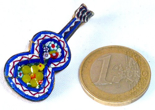 Ancienne broche guitare - ancienne,