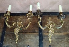 Paire d'applique en bronze