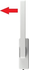 Poignée GU rotative droite blanche pour porte fenêtre coulissante k-12920-00-R-7