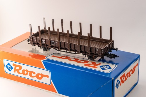 Wagon plat ridelles roco - ridelles,