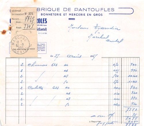 1957 hosiery and - 1957, haberdashery