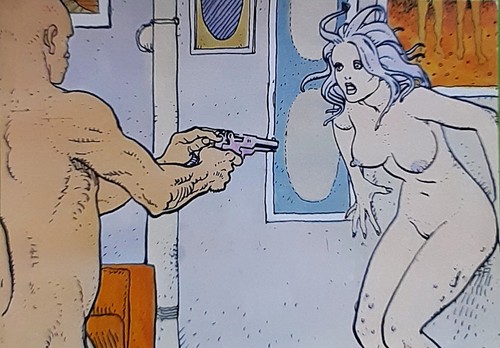 Moebius carte postale cp - moebius,