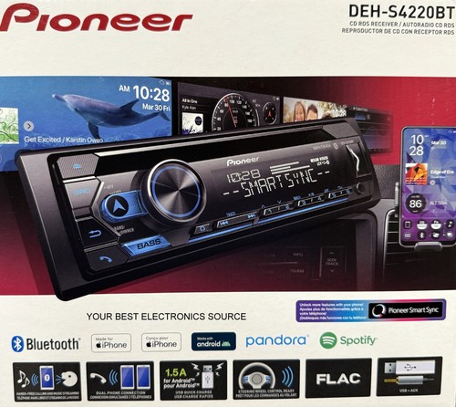 New pioneer deh s4220bt din - new, deh-s4220bt