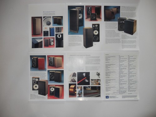 Jbl brochure home speakers - brochure,