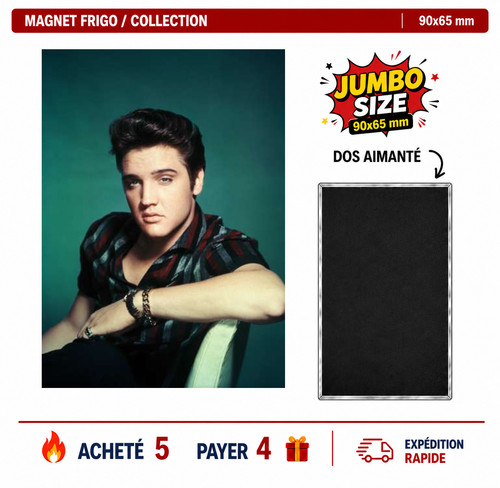 Magnet frigo elvis presley - presley, v6