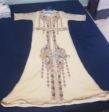 Algerian Kaftan Takchita Cream