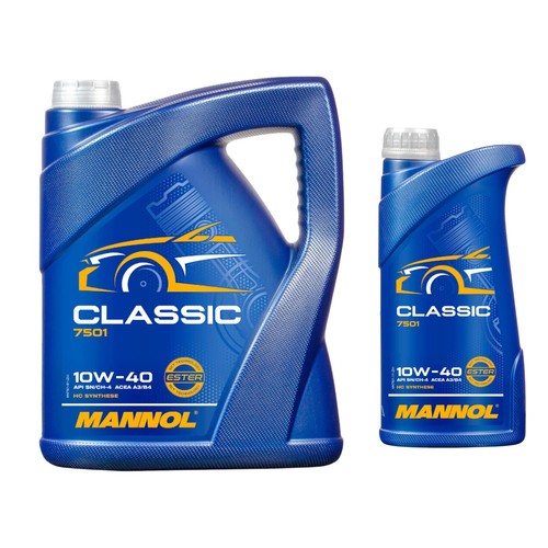 Huile moteur mannol - 6,