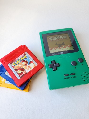 Game boy pocket - pocket, verte