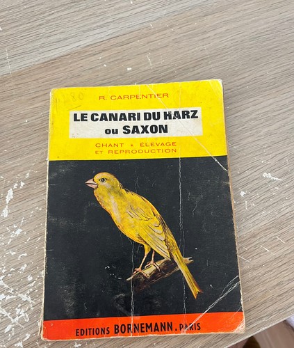 Livre canari ornithologie - canari,