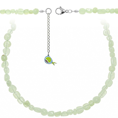 Collier jade vert perles - collier,