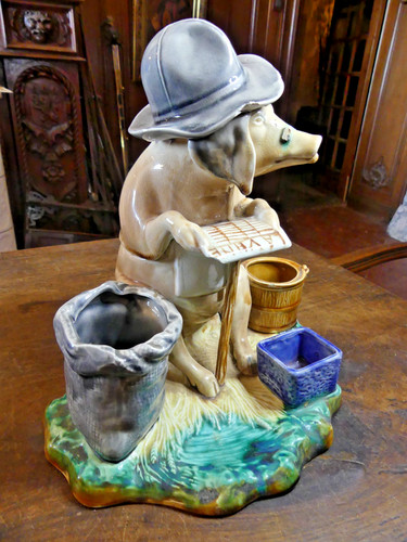 Pot tabac barbotine - a, pièce