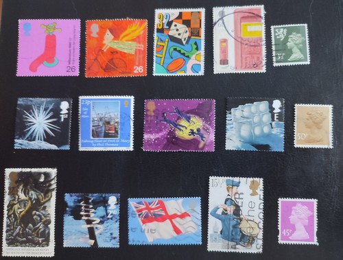 Timbre royaume uni divers - royaume,