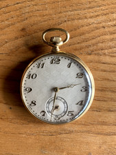 montre gousset en or 18k