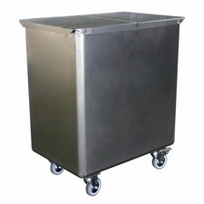 Bac inox à sel / farine 130