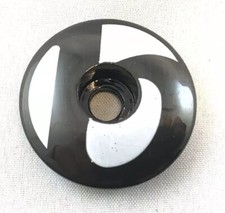 Bontrager 1 1/8 Inch Carbon Headset Topcap Preload Adjuster OCLV Black