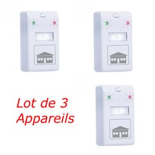 3x ANTI MOUSTIQUE RÉPULSIF