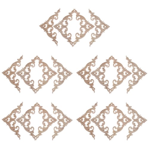 Pièces bois sculpté coin - 20,