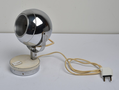 Lampe table chromée - lampe,
