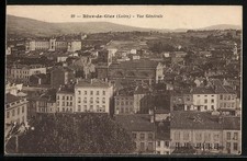 Old postcard Rive-de-Gier / Loire, general view 