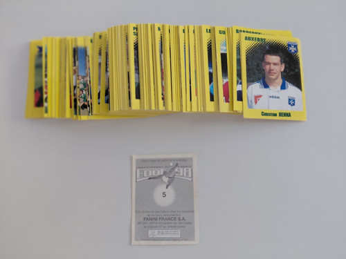 Lot images foot 1998 - foot, panini