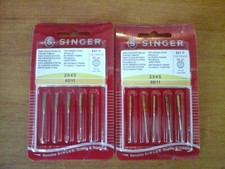 LOT DE 2 paquets aiguilles