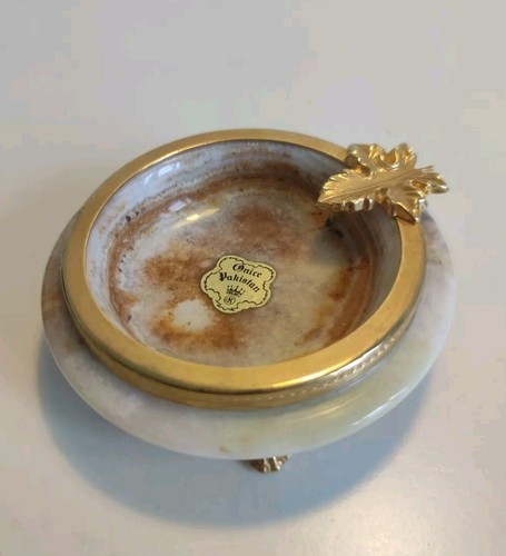 Ancien cendrier marbre onyx - en,