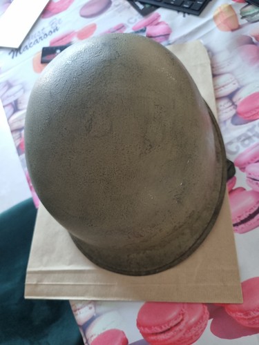 Ancien casque lourd metal - casque,