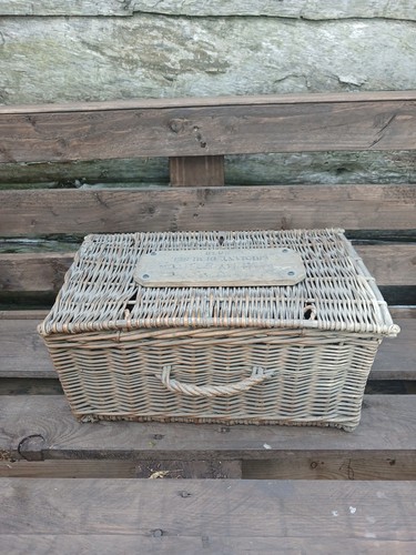 Ancien panier osier champagne - -ancien,