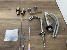 Grohe 20597000 1.2 GPM Defined Widespread Faucet with Pop-Up Drain - READ -