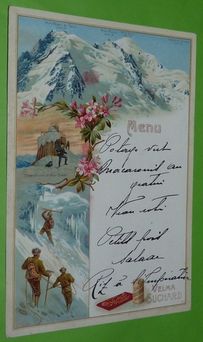 Menu 1900 1910 chromo - menu, 1900-1910