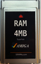PCMCIA 4MB FAST RAM SRAM for Amiga 600/1200