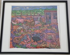 Impression offset d'après