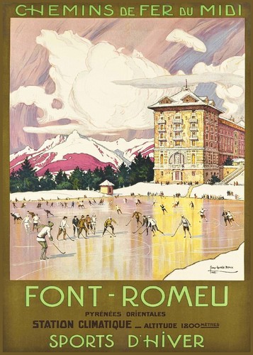 Hockey glace font romeu - hockey,