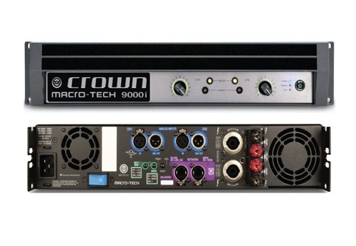 Crown macro tech 9000i - crown, macro-tech