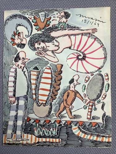 Beau dessin original - original, de