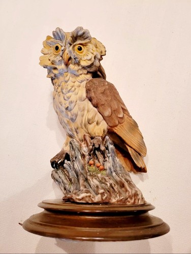 Hibou chouette porcelaine - chouette,