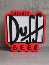Logo Duff Beer 3D - Déco Les
