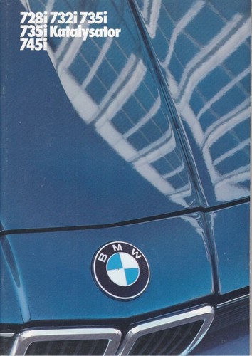 Catalogue brochure bmw 728i - catalogue,