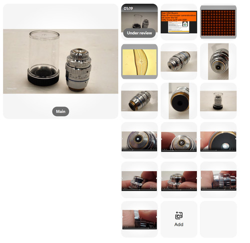 Cle objectif microscope - *cle*,