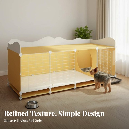 Parc pour chiot avec - chiot, toilettes