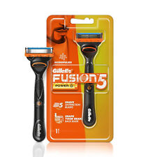 Gillette Fusion Power Rasoir Rasage Hommes, Duracell Batterie, Préchargé Lame