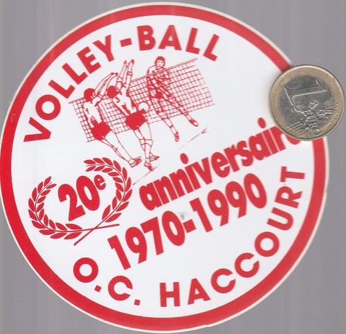 Autocollant sport volley - autocollant., sport.
