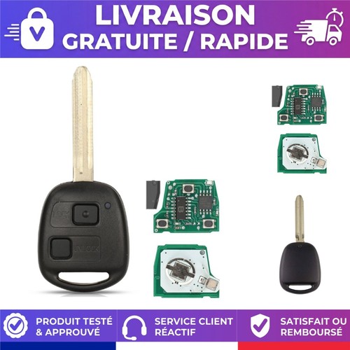 Clé télécommande toyota - clé,