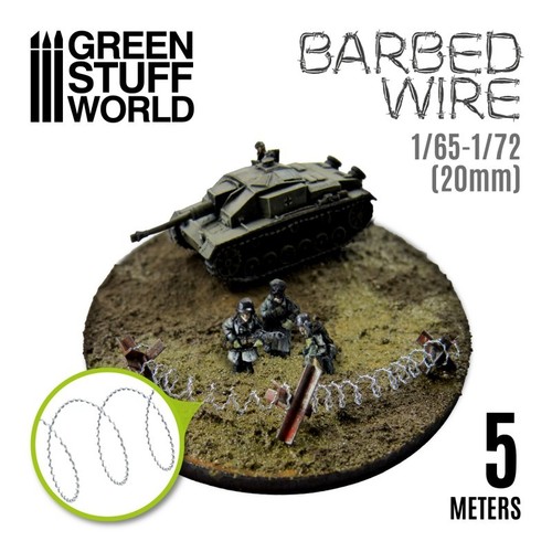 Fil barbele 1 72 - -, 1/65-1/72