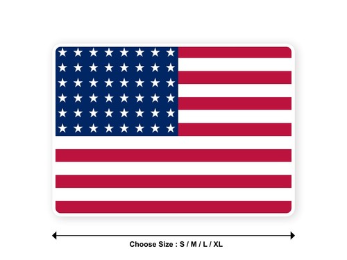 Sticker drapeau usa etats unis - usa,