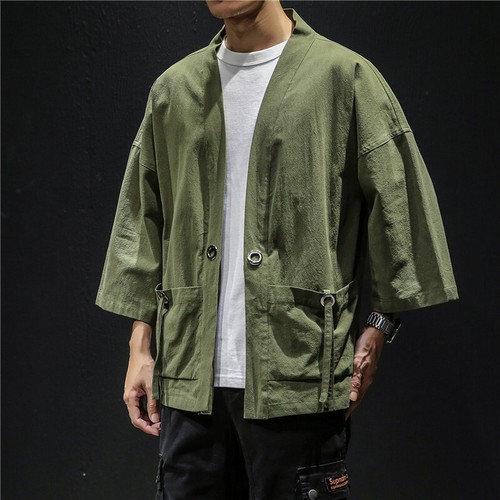 Hommes été oriental cardigan - Été,