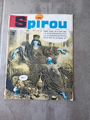 Magazine spirou 1460 - spirou, n°1460